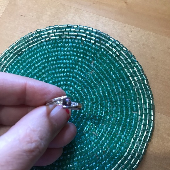 Sapphire and 14k (stamped) - Picture 3 of 6